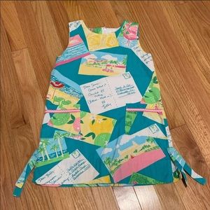 💚Lilly Pulitzer Boca Blue Postcards-White Label